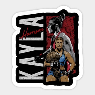 Kayla Harrison Championship Sticker